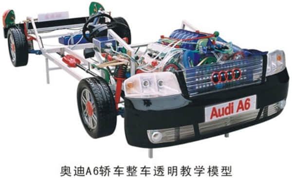 上海大众桑塔纳轿车透明教学模型(图8)