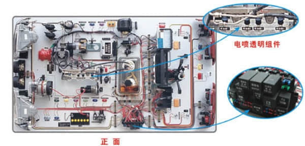 桑塔纳2000型GSI仿真电路实习台  (图2)