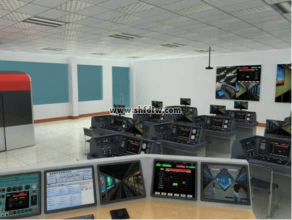 轨道交通列车模拟驾驶实训室(图2)