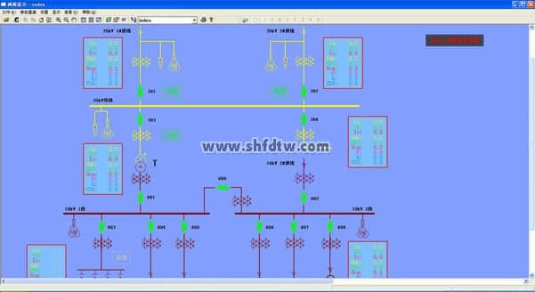 工厂供电及特种作业电工（高、低压）培训实训装置(图3)