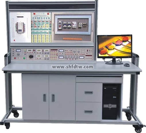 电工模电数电电拖单片机PLC传感器技术综合实训考核装置(图1)