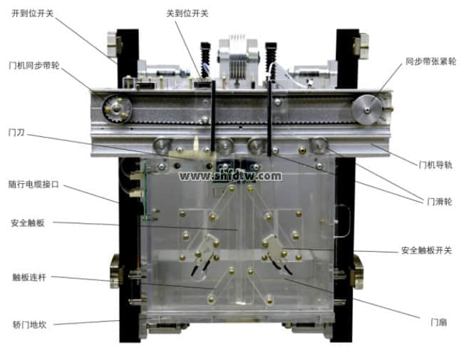 透明仿真电梯实训考核实验装置(图3)