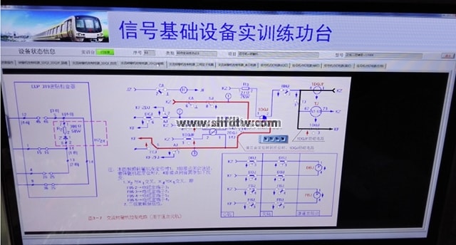 轨道交通信号基础设备及控制电路实训演练平台(图6)