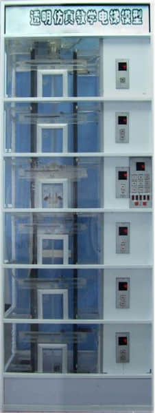 群控电梯模型,六层透明仿真电梯,教学电梯模型(图7)