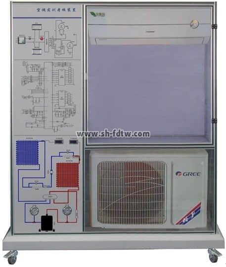 空调实训考核装置,空调实验台,空调考核教学设备(图1)