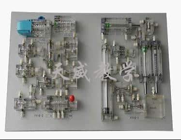 液压传动插孔式演示装置,液压转动演示教学台(图6)