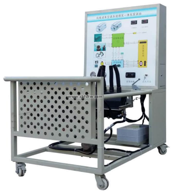 纯电动空调系统实训台,纯电动汽车空调实验设备(图1)