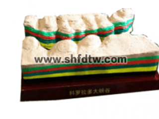 科罗拉大峡谷地貌模型 科罗拉大峡谷地貌模型地理教学装置