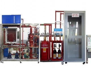 现代化火灾安全检测及监控系统 火灾自动报警系统 智能化消防安全检测实训装置