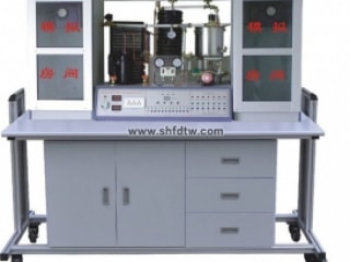 家用中央空调实训装置 家庭式中央空调实训设备 中央空调实训设备