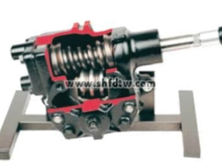 蜗轮蜗杆式转向器解剖模型,汽车实验模型