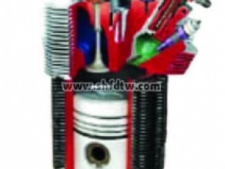 柴油机气缸解剖模型,汽车解剖模型