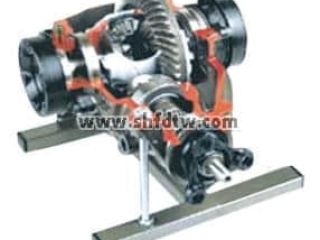 带锁止装置的差速器解剖模型,实验汽车模型