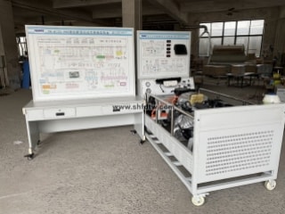 普锐斯混合动力系统实验台,混合动力车教学演示,混动原理实物展示