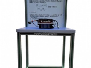 电动车PTC结构解剖实训台、PTC加热模块结构展示教学装置、纯电动汽车电动空调系统教学实训台