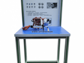 电动车压缩机结构解剖实训台、纯电动汽车压缩机结构解剖展示台、汽车空调压缩机解剖实训台
