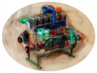 齿条式油量调节器模型、动力转向装置、二冲程汽油机模型