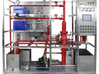 建筑给排水电气及自动化实训系统 给排水系统实训装置 建筑给排水电气综合实训装置