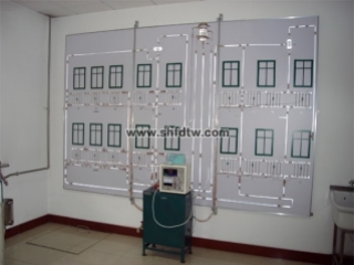 采暖系统模拟演示装置，采暖系统教学实训设备