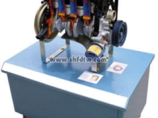 汽油发动机解剖演示台（四缸）,汽油发动机教学模型