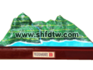 等高线地貌模型 等高线地貌模型教学装置 等高线地形地貌地理教学仪器