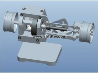 差速花键十字伸缩传动轴机构 十字花键传动轴 伸缩花键