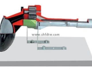 齿轮泵解剖模型