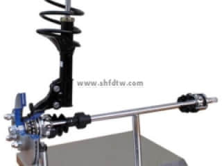悬挂总成解剖模型带A臂、驱动轴和盘式制动器 