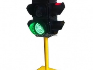 十字路口交通灯实物教学实验装置