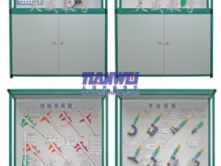  大型量具陈列柜,示教陈列柜,机械展示柜