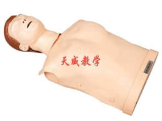 简易型半身模拟人,半身心肺复苏,交通意外急救模拟人