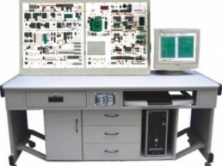 单片机实验台 单片机开发综合实验装置 单片机实训设备 教学实训台