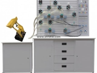透明液压装载机PLC控制实训装置（带基本回路）