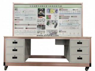 整车故障设置与检测连接平台 比亚迪秦EV整车智能模块化故障设置考核平台 新能源整车故障设置与检测技术实训台