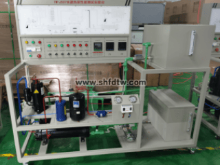 水源热泵性能测试实验台 水源热泵测试装置 热泵系统实训台