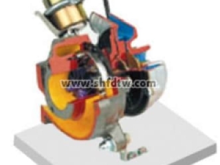 涡轮增压器解剖模型，带变截面叶片,汽车教学模型