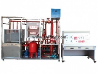 湿式喷淋灭火及消火栓系统 消防湿式实训系统 消防实训室设备