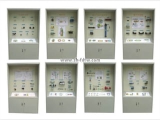 气动液压陈列柜,机械陈列柜,示教展示柜