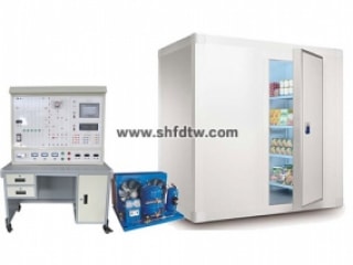 小型冷库的制冷系统实训装置 小型冷库制冷系统实训台 小型冷库制冷系统实验考核设备