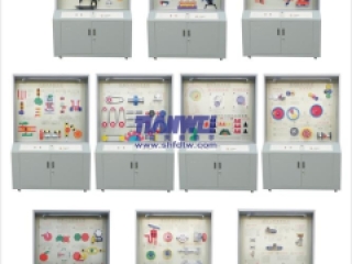 机械基础陈列柜,示教展示柜 机械基础示教陈列柜（铁柜）
