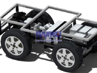 智能网联车辆线控底盘实训装置 智能网联汽车线控底盘实验平台