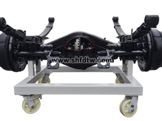 后桥总成拆装实训台(豪沃ZZ1167) 汽车后桥拆装演示实训台 汽车拆装实训平台附翻转架 汽车底