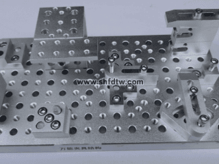 孔系拆装机床夹具 机床夹具模型 机床夹具拆装模型