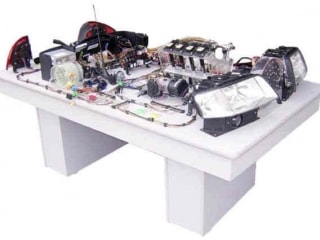 奥迪A6电路电器实验,奥迪电器学生实验台,奥迪电路实习教学