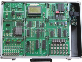 模块化多CPU单片机实训实验箱 多核单片机模块化实验开发系统 单片机模块化多功能实训箱