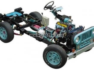  整车解剖模型（吉普车）,吉普车整车教学模型 