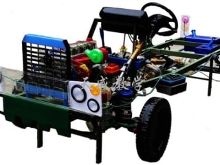 北汽勇士透明整车教学模型,透明整车模型