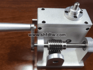 蜗轮蜗杆传动机构模型 蜗轮蜗杆传动机构教学实训模型