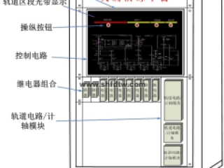 轨道电路或计轴设备实训演练平台 轨道电路实训台 轨道电路或计轴设备实训装置