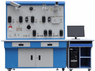 安全防范系统实验装置 安全防范技术教学模拟演示系统 智能楼宇安防实训教学设备